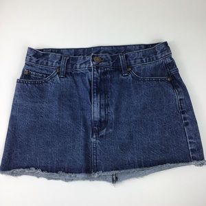 Free People Denim Skirt